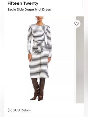 NWT✨Fifteen Twenty midi dress